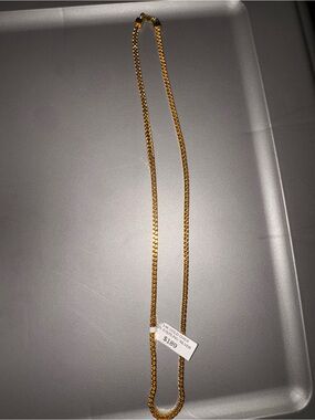 14K gold over S925 italian franco 24inch